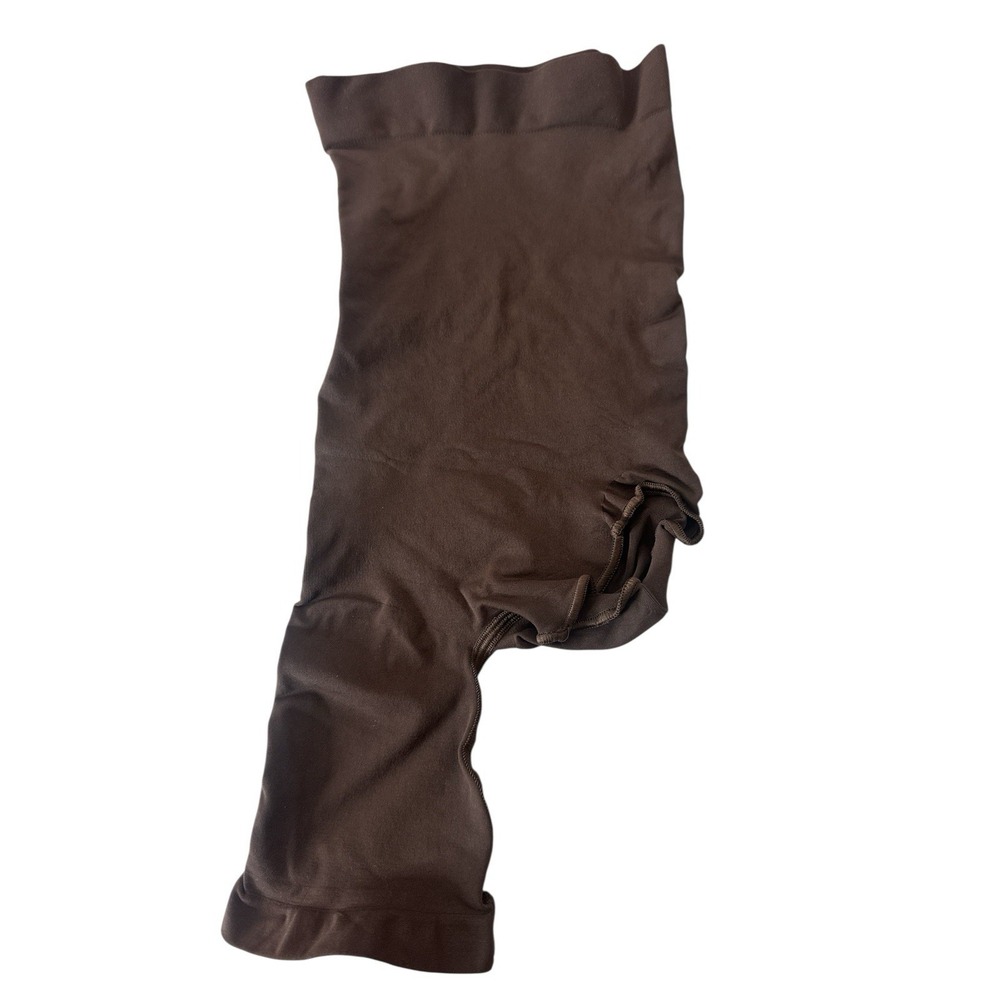 Skims Women's Seamless Sculpt Solution‎ Short Left Leg Exposed Womens XXS Cocoa